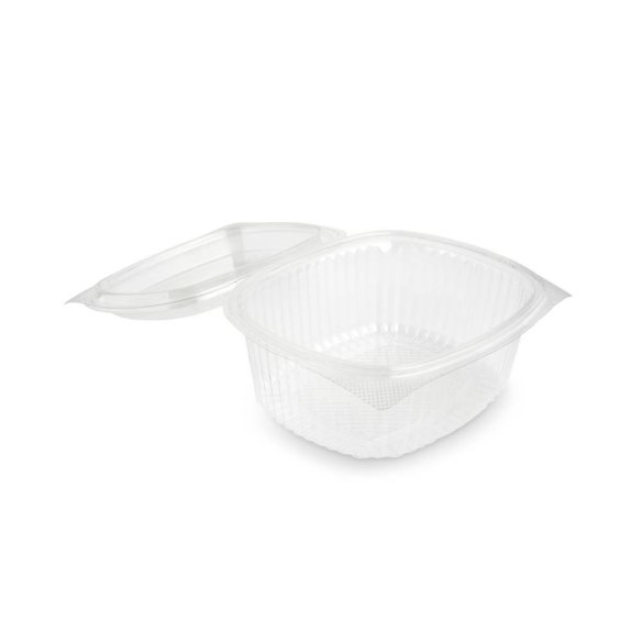 Envase de plástico PET de 1000cc con tapa alta (50 uds.)