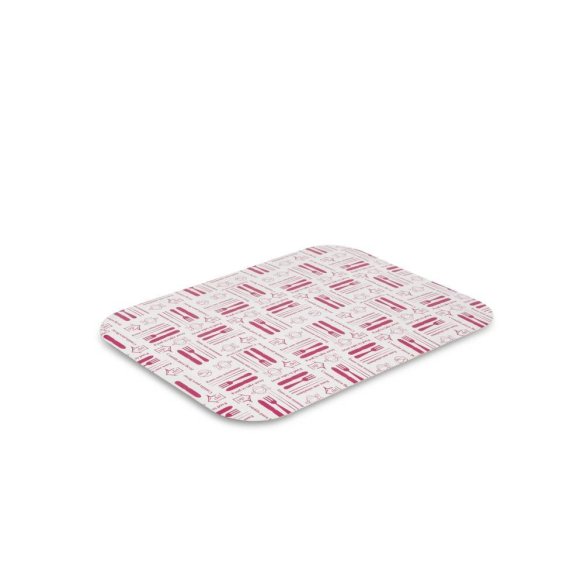 Tapa rectangular de cartón de 14x12cm (100 uds)