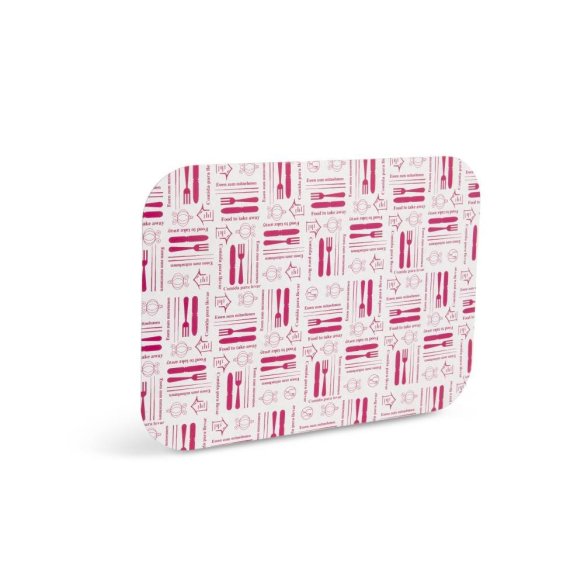 Tapa rectangular de cartón de 22,5x15,5cm (100 uds)