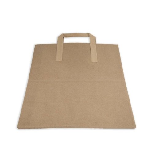 Bolsa de papel kraft con asa 26x17x32cm (250 uds.)