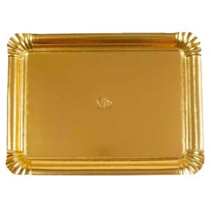 Bandejas cartón ORO