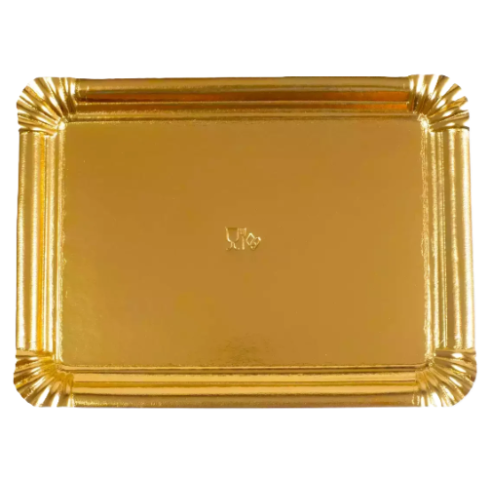Bandejas cartón ORO