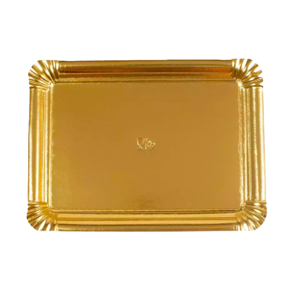 Bandejas cartón ORO