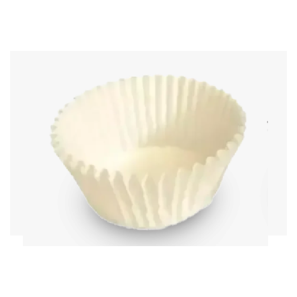 Cápsulas redondas de pergamino