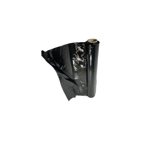 Bobina de film embalaje 23my negro