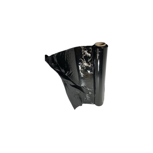 Bobina de film embalaje 23my negro